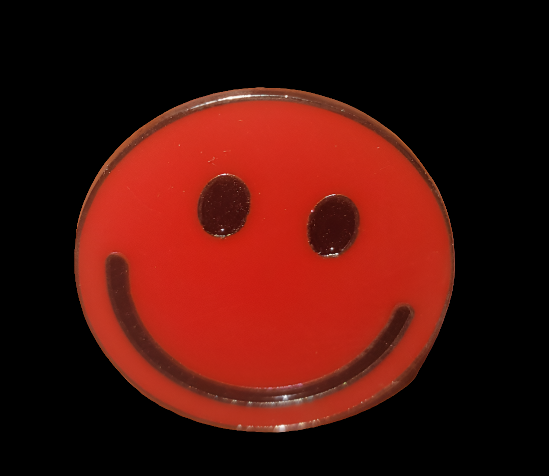 Happy Face Pin