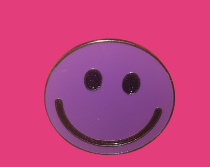 Happy Face Pin