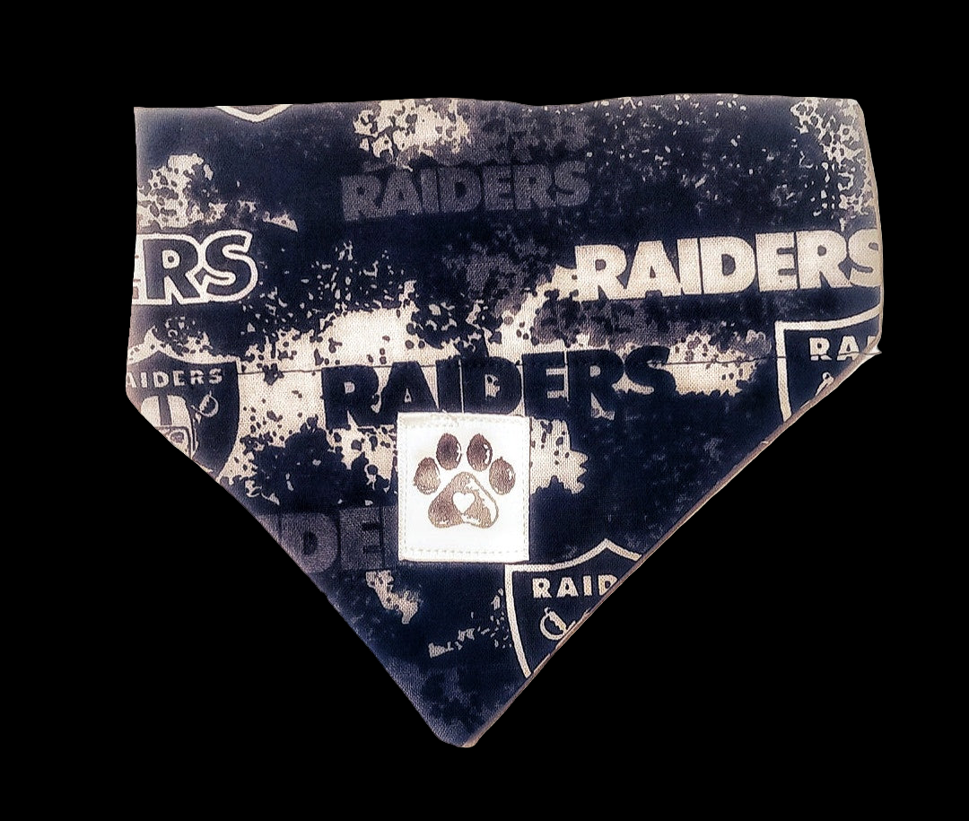 Raiders Sports Pet Bandanas