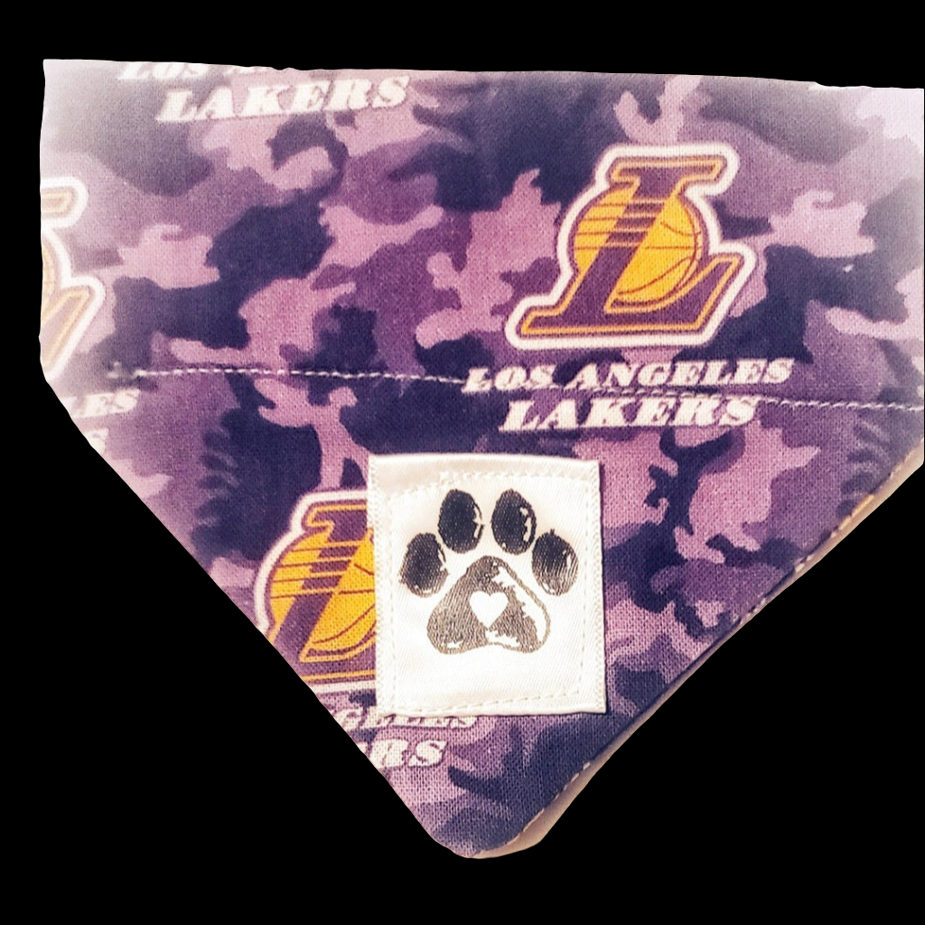 Lakers Sports Pet Bandanas