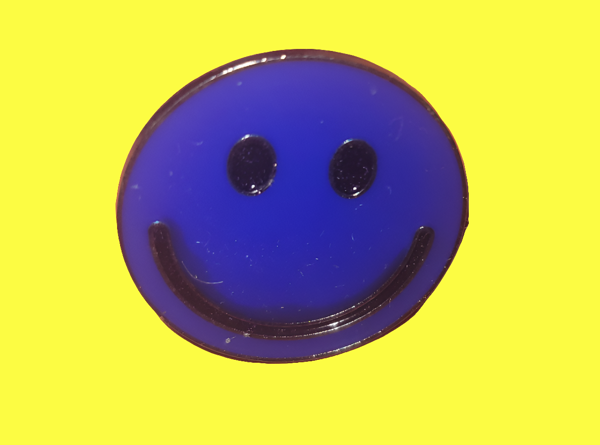 Happy Face Pin