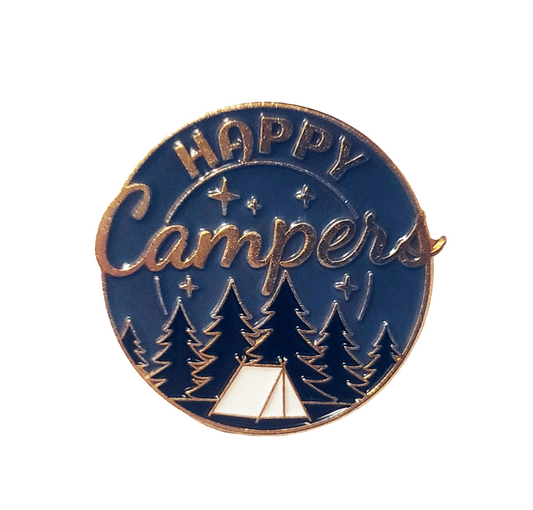 Happy Campers Pin