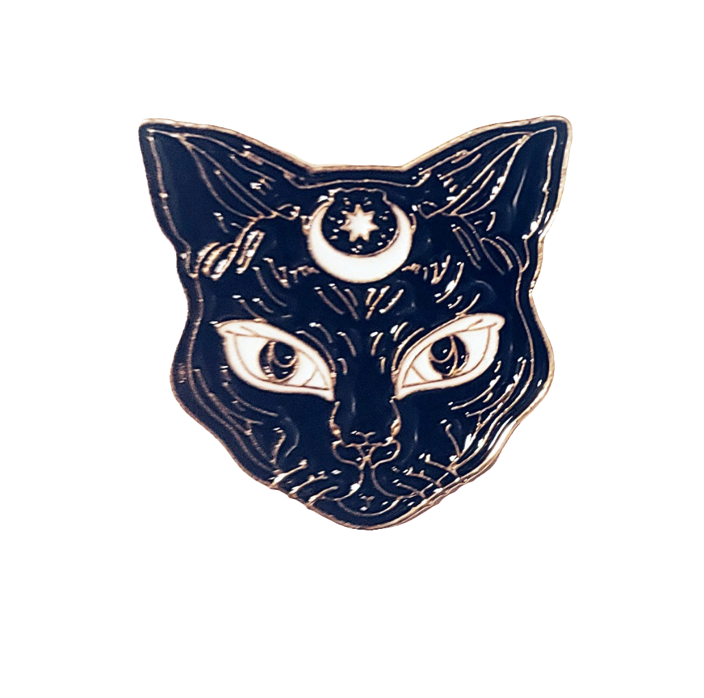 Black Cat Pin