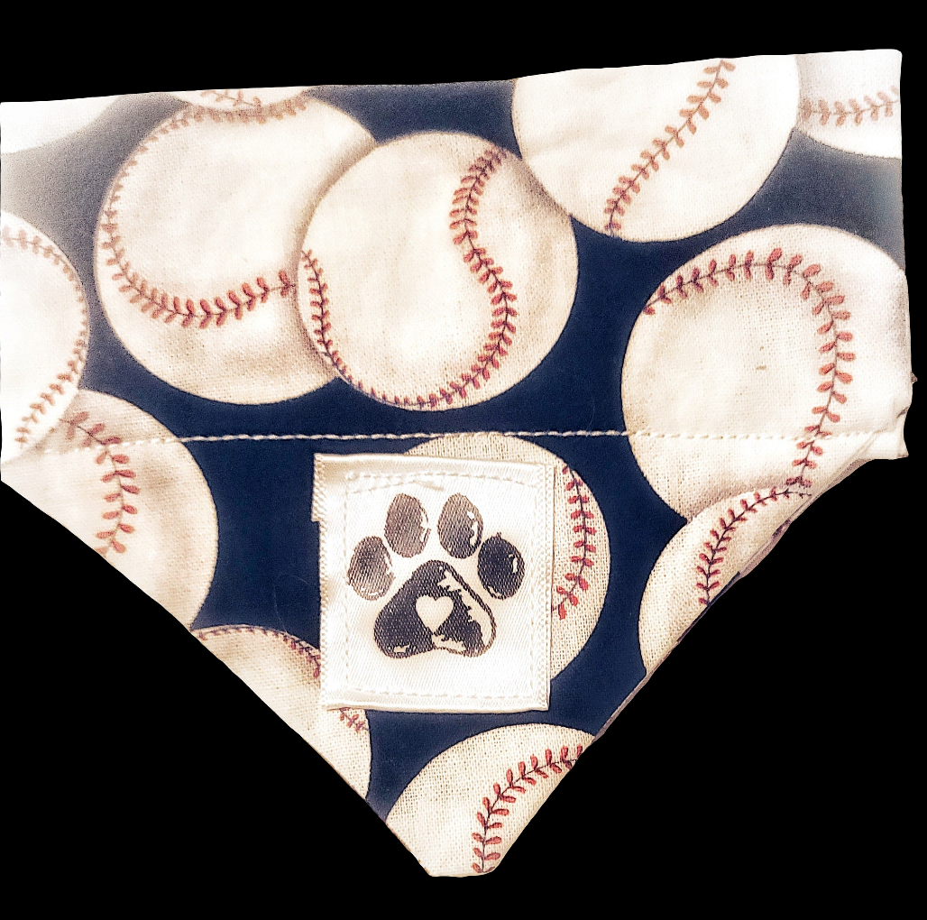 Baseball Sports Pet Bandanas