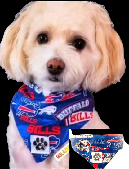 Bills Sports Pet Bandanas