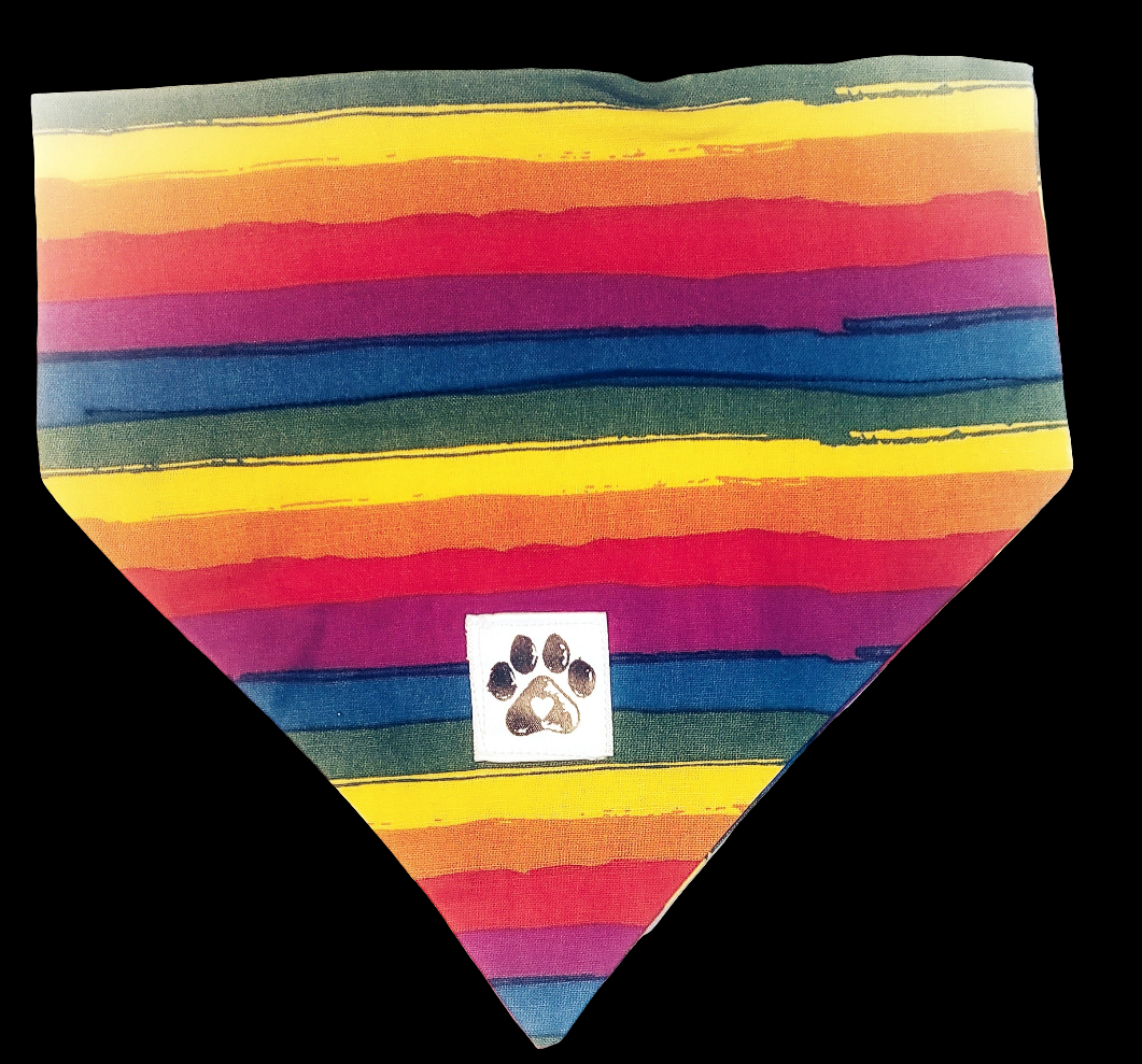 Rainbow Pet Bandanas