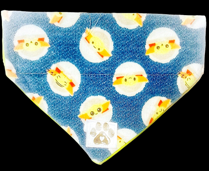 Baby Yoda Flannel Pet Bandanas