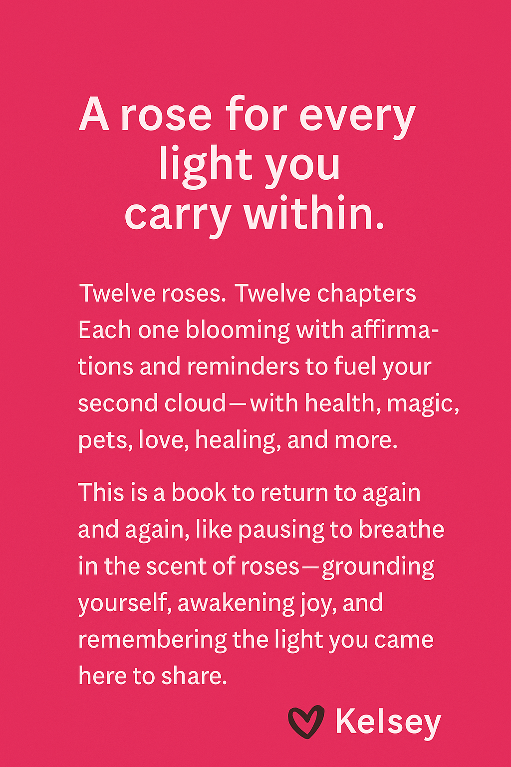 🌹 Pink Roses: A Bouquet for Your Second Cloud 🌹